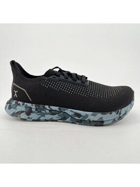 Flux Footwear Adapt Runner Black Blue Womens Size 8 Athletic Shoes Sneakers